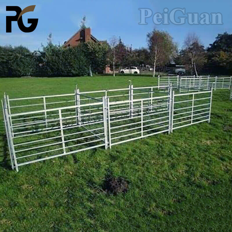 Hot Sell Galvanized Livestock Corral Horse Cattle Fence Panels Made in Chiina